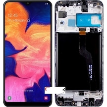 Samsung Galaxy A10 Lcd Ekran Dokunmatik Çıtalı- Sm-a105f Mj6