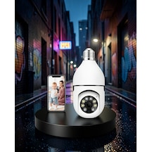 Ampül Kamera 360 Derece Wi-fi Full Hd 1080p Uczzzlfs2kameraaaaaa3