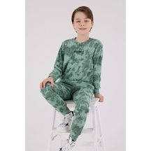 Rolypoly Erkek Çocuk Yeşil Eşofman Takımı Rp3654-c-v2 Yeşil