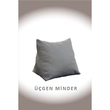 Dekosoy Üçgen Minder Açıkgri