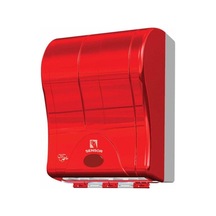 Fotoselli / Sensörlü  Kağıt Havluluk Dispenseri Abs Kırmızı