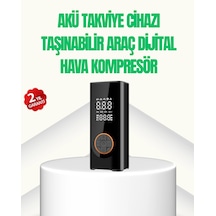 Mey Najmaddin Akü Takviye Cihazı Jump Starter Ve Dijital Hava Kompresörü Najmaddin