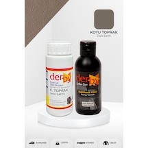 Derby Deri Mont Boyası ve Sabitleme Cilası 100 G Set