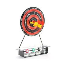 4 Adet Shot Bardaklı Dart Oyunu Masa Üstü Eğlence Oyunu, Shot Cup Dart Game, Mini Dart Seti