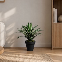 Yapay Ağaç Agave Alacalı Yeşil 45 Cm