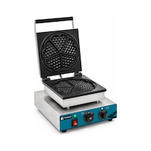 Tekli Çiçek Model Waffle Makinesi - Profesyonel Çiçek Waffle Makinesi 1750w