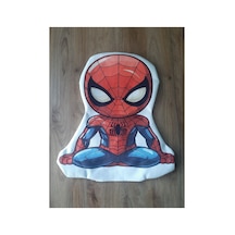 Ow Bag Spiderman Desenli Şekilli Tasarım Chibi Karakter Yastık Çok Renklı