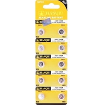 Tianqiu Ag3 Lr41/392 Alkalin 10'Lu Düğme  Pil
