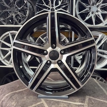 17 İnç 5x112 Vito Viano Golf Jetta Siyah Elmas Kesim Jant Modeli