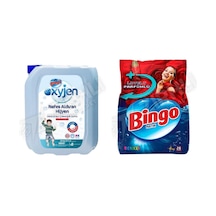 Bingo Çam.suyu Oksijen 4 L + Renkliler 4kg 2'li Set Diğer