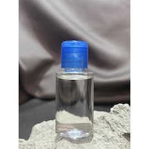 50 Adet 50 Ml Boş Plastik Şişe Om62 Mavi Kapak 0000 Parlak Vernik