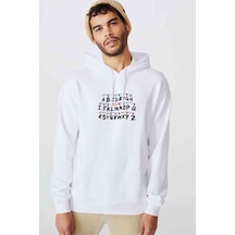 Stranger Things Estampa Alfabeto Fractalmw Baskılı Erkek Sweat (534790114)
