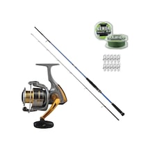 Daiwa Samurai 270cm 14-42gr - Okuma Monkey 4000 Spin Olta Seti