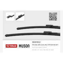 Silecek - 991 - Süpürgesi 650/500mm Muz Tipi Passat 3g2 . Variant 3g5 - Ece-umay - 11/14-arteon 03/17