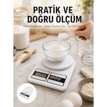 Pratik Ve Şık Tasarımıyla Dijital Mutfak Tartısı Yeni Nesil