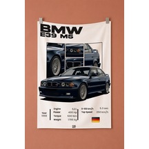 Bmw E39 M5 Dekoratif Duvar Örtüsü Duvar Halısı Reaste