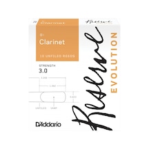 D'addario Dce1030 Reserve Evolution Bb Klarnet Kamışı No: 3.0 Profesyonel - 10'lu Paket Sıcak Ve Odaklanmış Ses İle Kararlı Performans