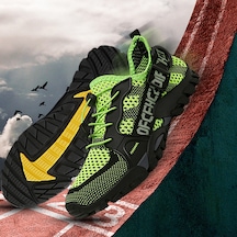 Cbtx Outdoor 1 Çift Su Ayakkabısı Nefes Alabilen Rahat İçi Boş Örgü Hafif Çabuk Kuruyan Slip-on Çok Renkli Kaymaz Erkek Spor Plaj Yürüyüş Spor Ayakkabı Açık Hava İçin 001