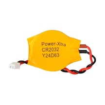 Power-xtra Cr2032-s ,düğme Tip 3v Soketli Lityum Pil