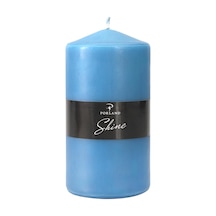 Porland Shine Blok Mum Mavi 7x14 Cm, Tekli Çok Renkli