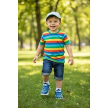 Elit Ls-b-03-26y Bebe Erkek Çocuk Yürüyüş Ayakkabısı Saks Saks Mavisi