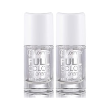 Yoğun Pigmentli Parlak Oje Şeffaf Full Nail Enamel Fc36 Crystal Glam 2 Paketi