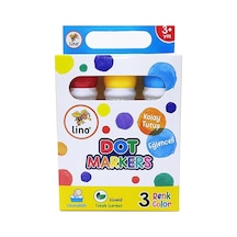 Mey İthalat Lino Dot Markers 3'lü Yıkanabilir Diğer