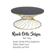 Brc Rivoli Orta Sehpa Model 1043 Siyah Düz Cam Metal Transmisyon (411770328) Brc Rivoli Orta Sehpa Model 1043 Siyah Düz Cam Metal Transmisyon (411770328)