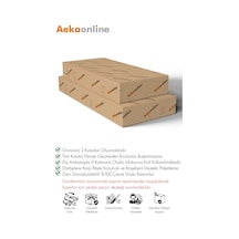 Aeka Ae-1044 Dora Beyaz 4 Çekmeceli Şifonyer Yatak Odası Çekmeceli Dolap Komodin Düzenleyici 80,1 42,3 94 Cm