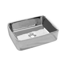 Newarc Silver Köşeli Krom Tezgah Üstü Lavabo 5011Cr