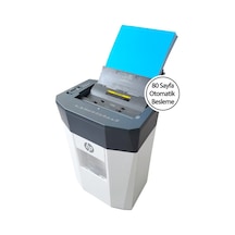 Hp Oneshred Auto 80cc Otomatik Beslemeli Evrak İmha Makinesi-çapraz Kesim-4,3x12mm-15lt