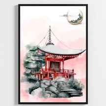 Besay Uzak Doğu Esintisi Salon Ve Ofis Duvar Dekorasyonu Japon Kültürü Pop Art Kadın Posteri 3'lü Set A4 Çerçevesiz