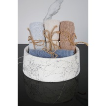 Betonmall Beton Havluluk Banyo Tuvalet Wc Çok Amaçlı Düzenleyici Tabak 20 Cm - Gümüş Spreyli Gümüş Spreyli Gümüş