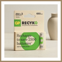 Bezos Aaa Şarjlı Pil 650mah İnce 22