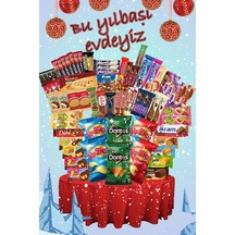 Ülker Bu Yılbaşında Evdeyiz Paketi 74'lü + Tohumlu Kalem