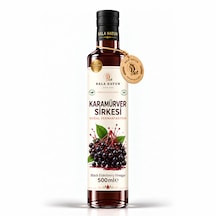 Bala Hatun Karamürver Sirkesi 500ml - Doğal Fermantasyon - Black Elderberry Vinegar
