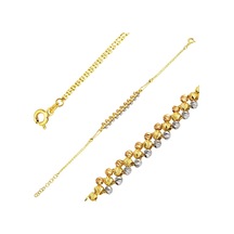 3 Renkli Top Altınlı 14 Ayar Bileklik Blsvu14k21390 Sarı Altın