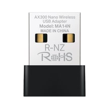 Mercusys Ma14n Ax300 Mbps Nano Usb Wi Fi 6 Adaptör Kolay Kurulum Windows & Linux Uyumlu