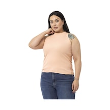 Disentis Büyük Beden Halter Yaka Yarım Balıkçı Fitilli Kaşkorse Somon Body-somon Somon