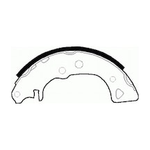 FERODO FSB232 KAMPANA BALATA 106 / AX 86- SAXO 96- 164x32