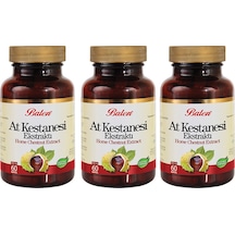 3 Adet Balen At Kestanesi Ekstraktı 375 Mg x 60 Kapsül