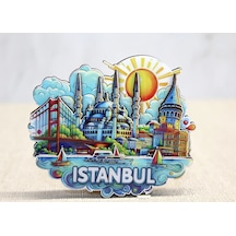 Ahşap İstanbul Temalı Magnet Alk4600 Standart