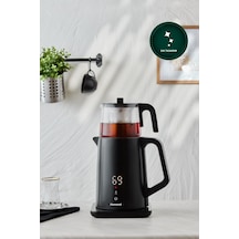 Homend Royaltea Cooltouch 1795h Dokunmatik El Yakmaz Gövdeli Paslanmaz Çelik Konuşan Çay Makinesi