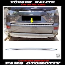 Mitsubishi Outlander Krom Bagaj Alt Çıta 2006-2012 Arası P.Çelik