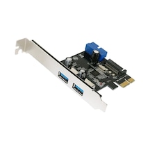 Pcı Express Usb 3.0 Kart 4703P 2 Port Sata Güç 19 Pin Çoklayıcı