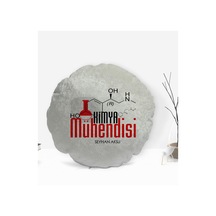 Kişiye Özel Isimli Kimya Mühendisi Tasarımlı Dekoratif Kırlent Ya (505937794)