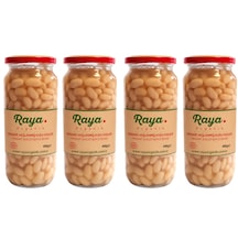 Organik Haşlanmış Fasulye 400 Gr X 4 4'lü Set 400 G