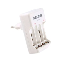 Beston Bst-c802 2-4 Adet Aa/aaa 1-2 Adet 9v Pil Şarj Cihazı