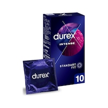 Durex Intense Uyarıcı Jelli Ve Tırtıklı Prezervatif 10'lu - 2 Adet Tarı