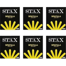 Stax Spatula Sir Ağda Çubuğu 6'lı